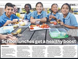 St Andrew's Primary Marayong in the Daily Telegraph